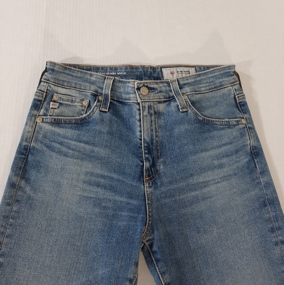 AG Adriano Goldschmied Farrah High-Rise Skinny Ankle Jeans - Picture 4 of 8